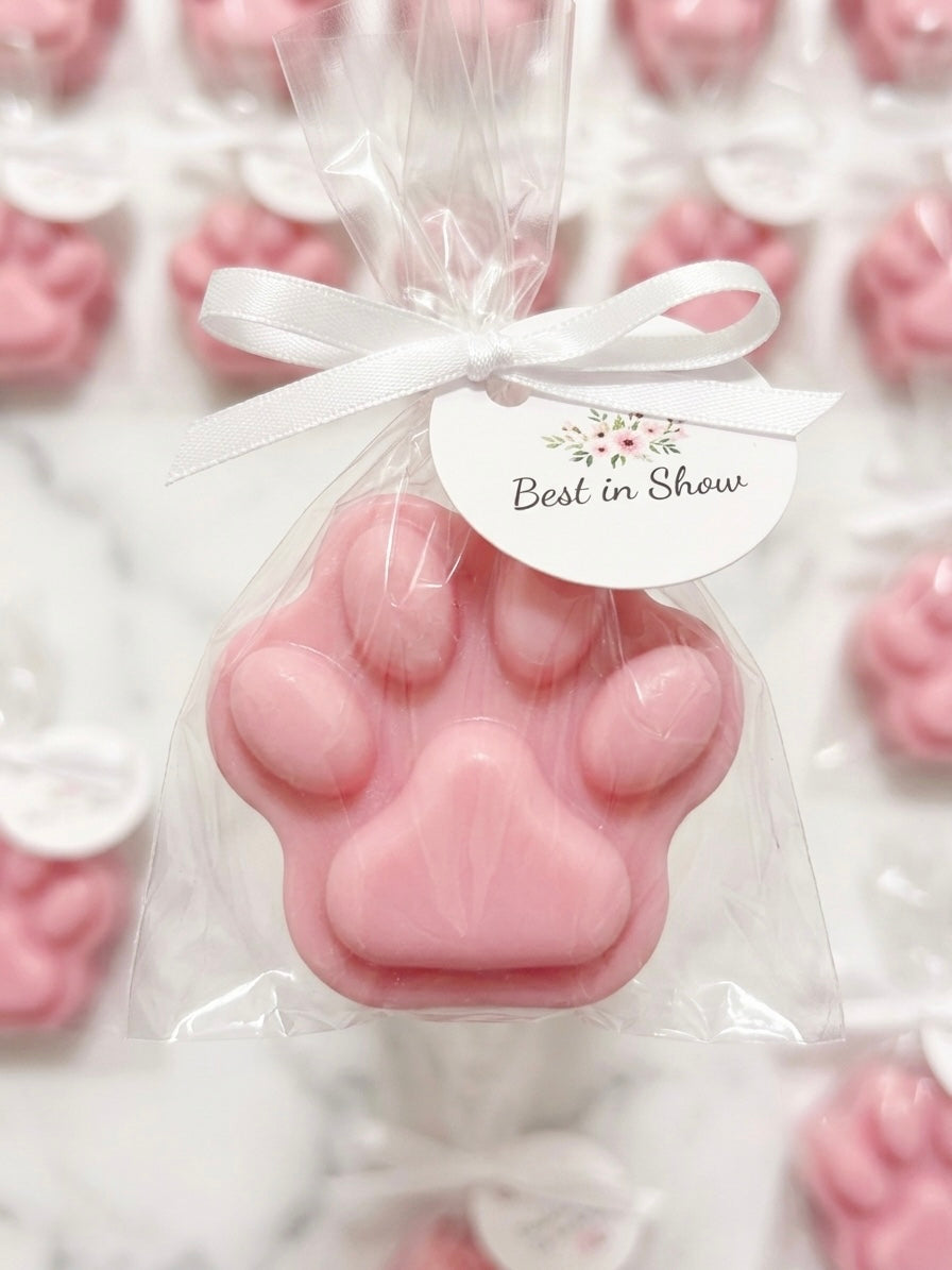 Mini Paw Print Bar Soap