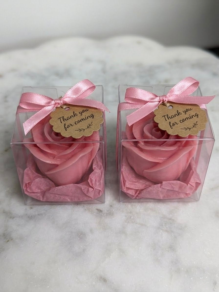 Deluxe Rose Flower Bar Soap