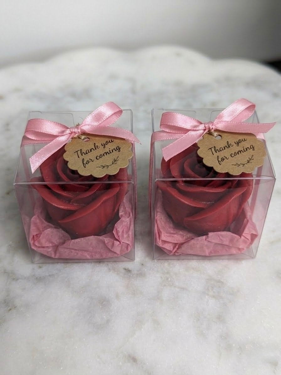 Deluxe Rose Flower Bar Soap